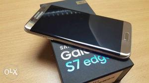 S7 edge gold in a brand new condition not even a
