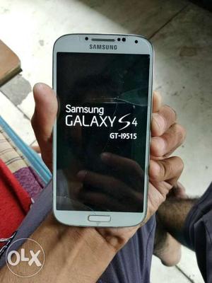 Samsung galaxy s4 white gud condition