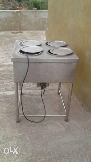 Ss 4 chambered food warmer good condition for sale