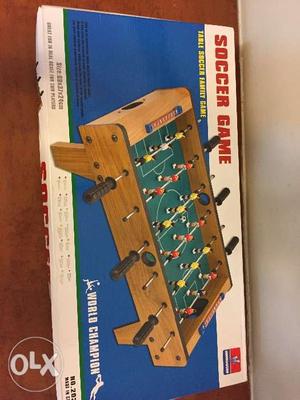 Table soccer game in an excellent condition