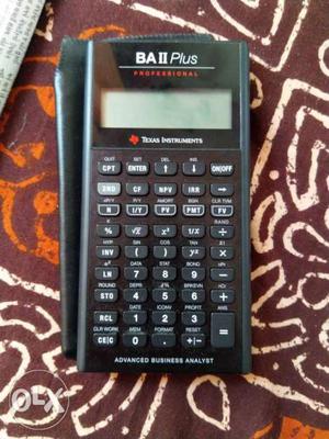 Texas BA || Plus advanced calculator. Unused.