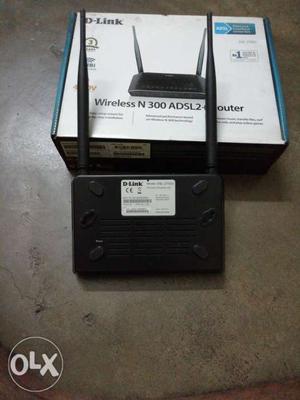 D link DSL-U ADSL Router,1 year old with box,bought it