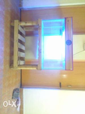 Fish tank with top and bottom for sale 3*2*2