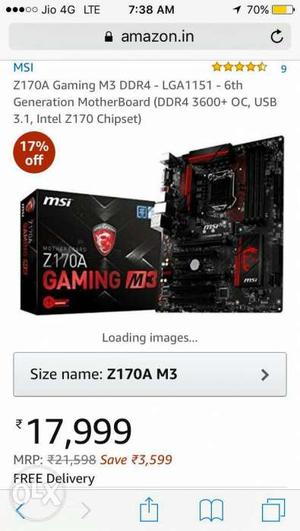 Gaming mother board. at affordable rates
