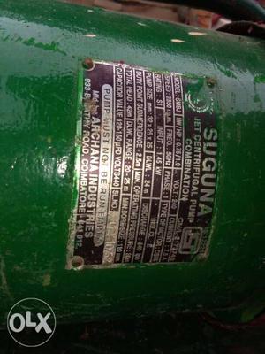 Green Centrifugal Pump
