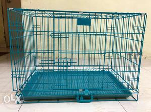 New Pet cage 32 inch used only once with free