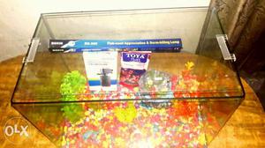 New complete fish aquarium fully accesriese size 2feet