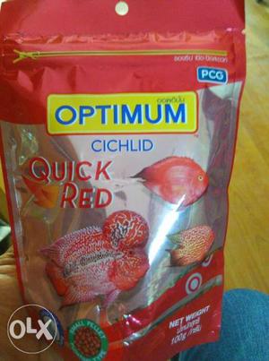 Optimum Cichlid Quick Red original Fish Food