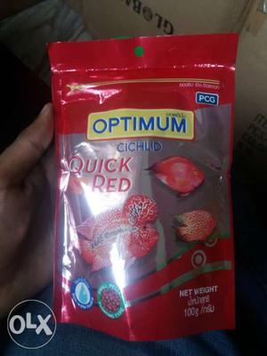 Optimum Cichlid quick red 100gm