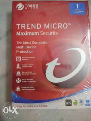 Trend Micro Maximum Security Box