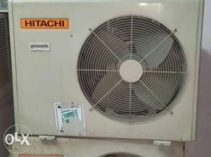 White Hitachi Air Condenser