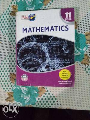 11CBSE Mathematics Book