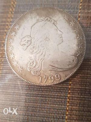 219 years old USA dollar, antique coin