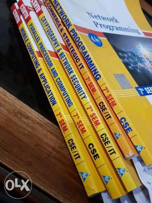 7th semester gate academy books for sale along