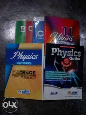 All Allen books and Question paper sets complete for medical
