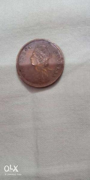  Anna. 132 Years Old Coin.