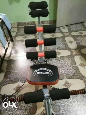 Black And Red Multi Gym AB Exercise Machine