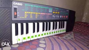 Black Casio Electric Keyboard