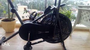 Black Stationary Bicycle