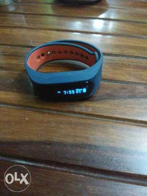 Blue And Red Fitness Band
