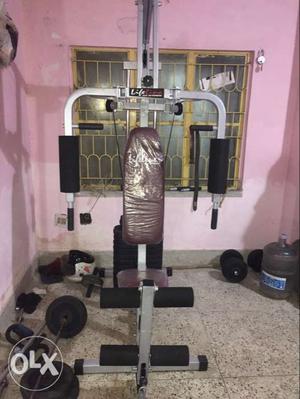 Brand new gym set only 1 month old all platic