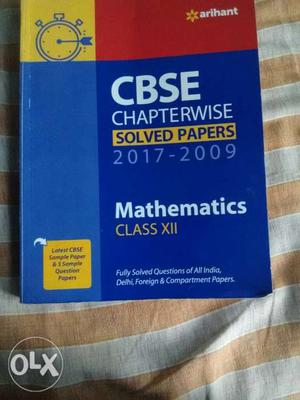 CBSE Chapterwise Solved Papers Mathematics Book