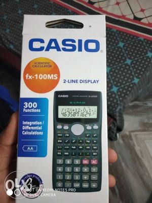 Casio calculator not yet used