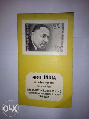 Dr. Martin Luther King Commemoration Stamp .a
