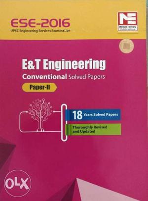 ESE- E&T Engineering Conventional Solved Papers Paper-II