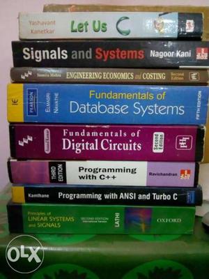 Engineering books for sale.