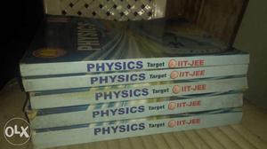Five Physics IIT JEE Textbooks