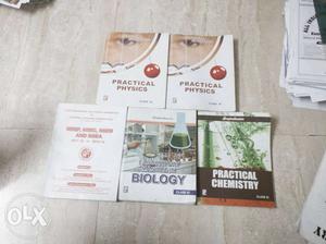Four lab manuals and one question bank for NSE exams