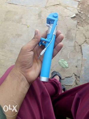 Gray And Blue Monopod