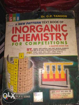 Inorganic Chemistry By O.P. Tandon Book