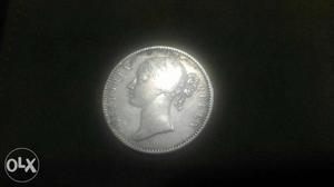 Its a 177 year's old coin pure silver Indian 