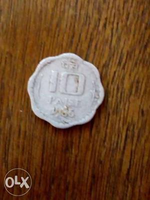 Its old coin 10 paise