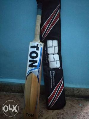 Kashmir Willow SS TON Cricket bat used only twice Fully