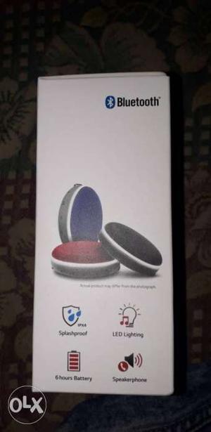 LG brand new travel speakers seal packed