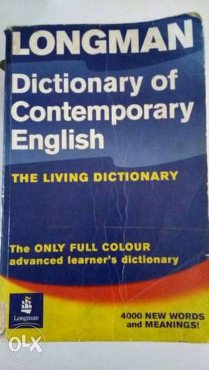 Longman Dictionary Of Contemporary English Book