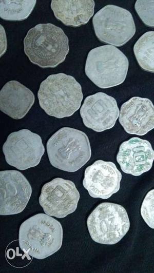 Old coins of denomination of paise ..