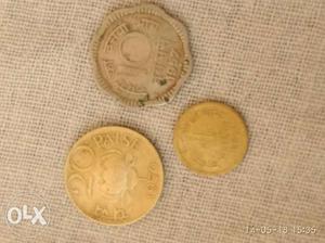 Old coins of , year manufactured