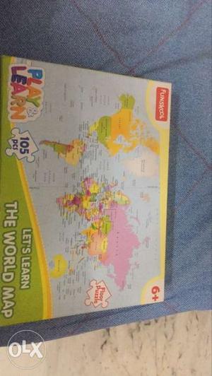 Play And Learn World Map Game Box
