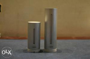 Portable air pollution monitor. Detects harmful