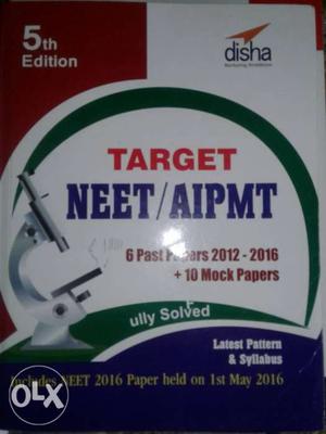 Target NEET /aipmt textbook past tenyear q papers