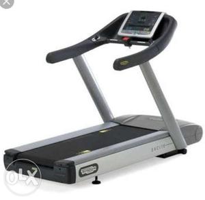 Technogym treadmill Grey And Black