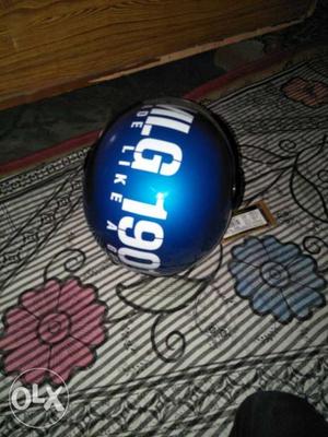 This is new blue colour royal Enfield helmet and it is not