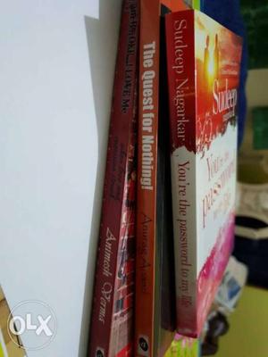 Three books by Animesh Verma, Anurag Anand and