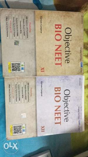 Two Objective Bio NEET Books