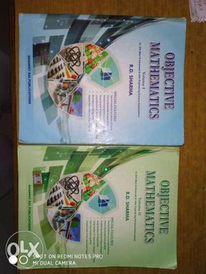 Two Objective Mathematics Book By R.D. Sharma
