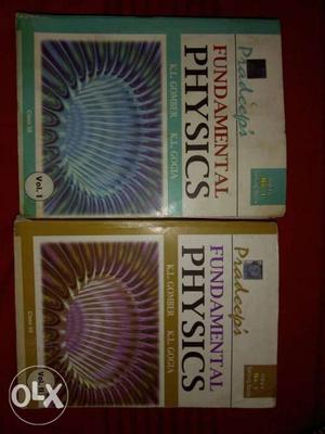 Two Pradeep's Fundamental Physics Textbooks